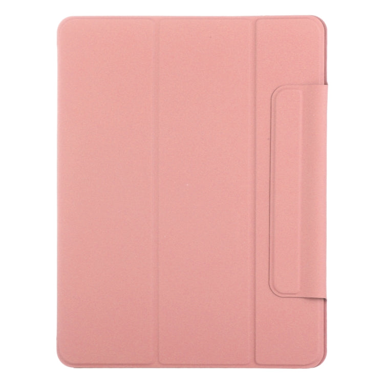 For iPad Pro 11 2025 / 2024 Double-sided Clip Fixed Buckle Magnetic PU Leather Smart Tablet Case