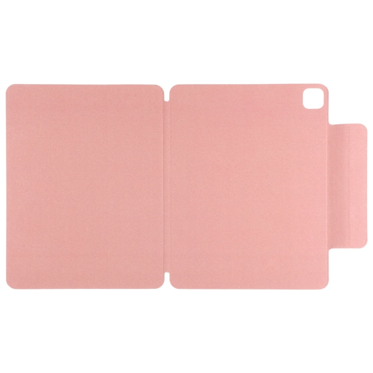 For iPad Pro 11 2025 / 2024 Double-sided Clip Fixed Buckle Magnetic PU Leather Smart Tablet Case