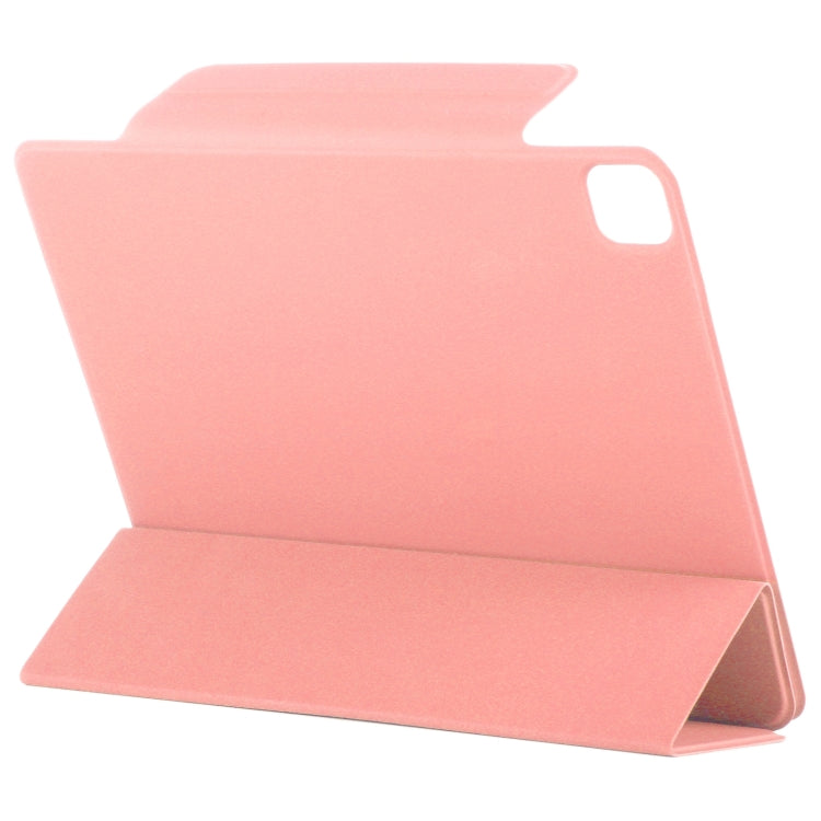 For iPad Pro 11 2025 / 2024 Double-sided Clip Fixed Buckle Magnetic PU Leather Smart Tablet Case