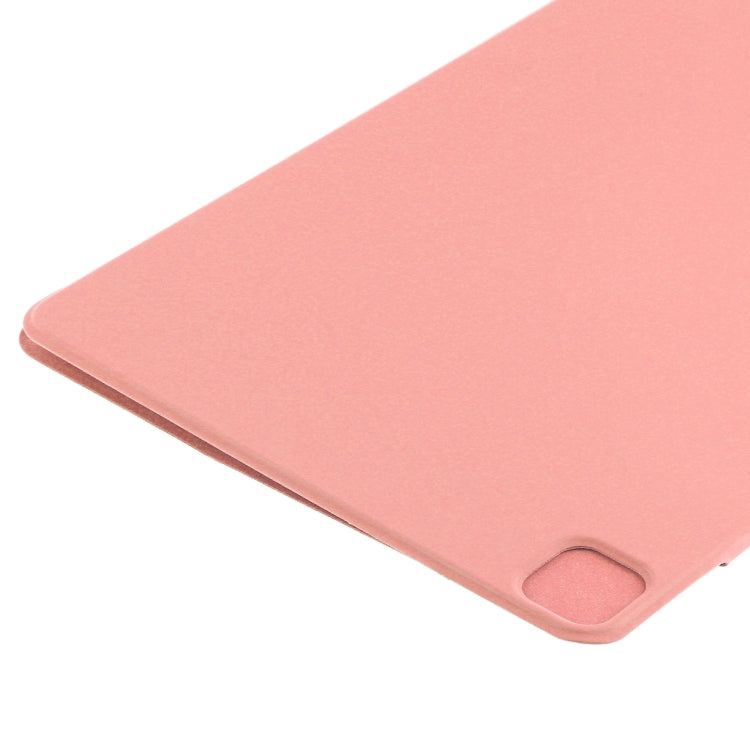 For iPad Pro 11 2025 / 2024 Double-sided Clip Fixed Buckle Magnetic PU Leather Smart Tablet Case