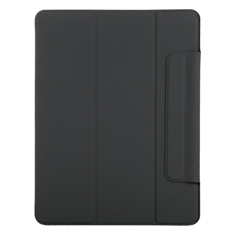 For iPad Air 13 2026 / 2025 / 2024 Double-sided Clip Fixed Buckle Magnetic PU Leather Smart Tablet Case