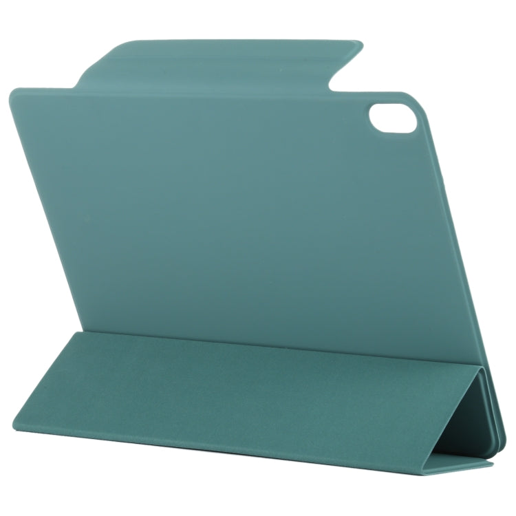 For iPad Air 13 2026 / 2025 / 2024 Double-sided Clip Fixed Buckle Magnetic PU Leather Smart Tablet Case