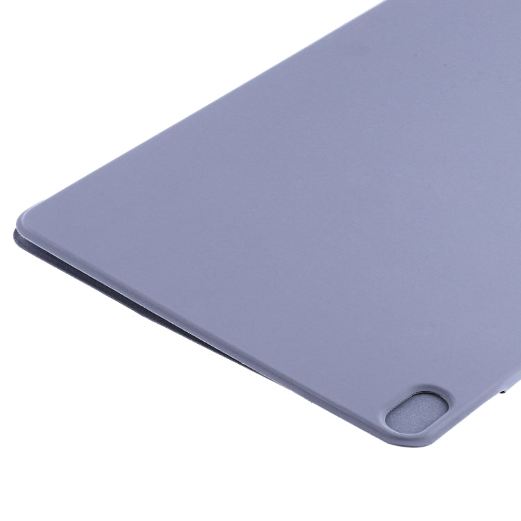 For iPad Air 13 2026 / 2025 / 2024 Double-sided Clip Fixed Buckle Magnetic PU Leather Smart Tablet Case