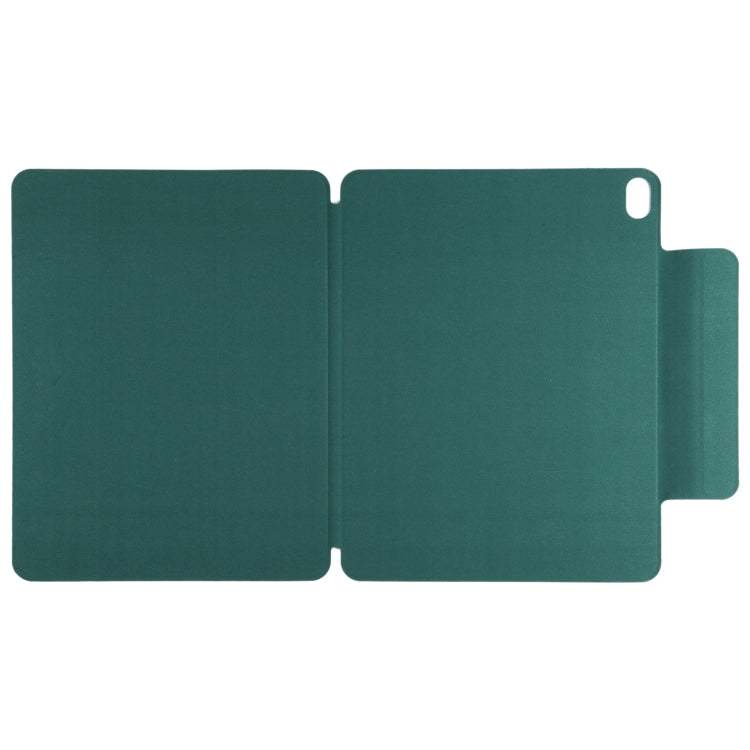 For iPad Air 13 2026 / 2025 / 2024 Double-sided Clip Fixed Buckle Magnetic PU Leather Smart Tablet Case