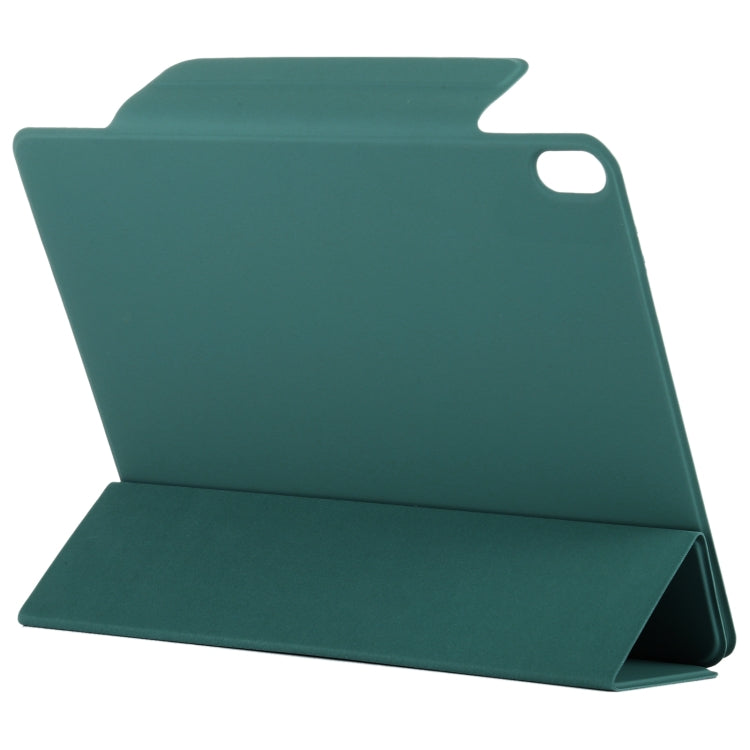 For iPad Air 13 2026 / 2025 / 2024 Double-sided Clip Fixed Buckle Magnetic PU Leather Smart Tablet Case