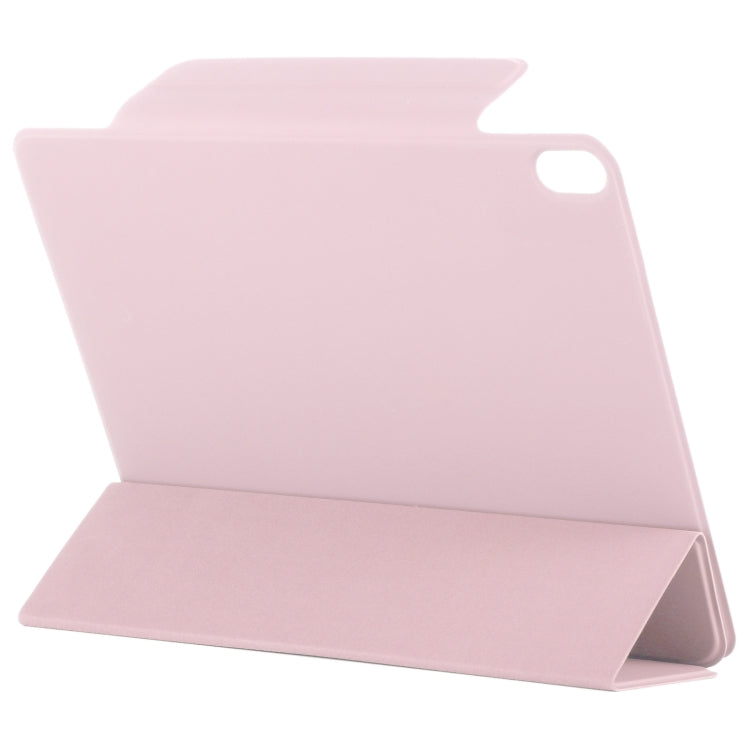 For iPad Air 13 2026 / 2025 / 2024 Double-sided Clip Fixed Buckle Magnetic PU Leather Smart Tablet Case