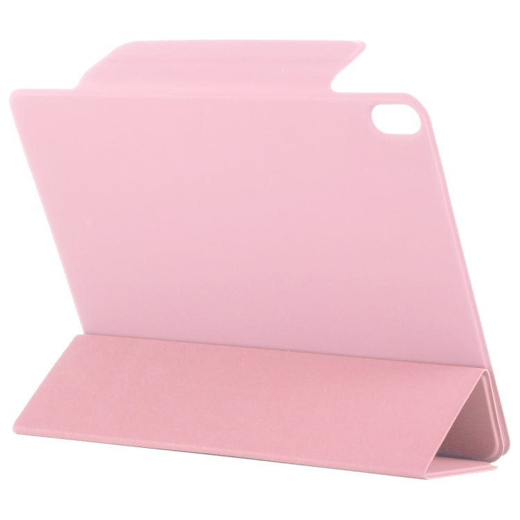 For iPad Air 13 2026 / 2025 / 2024 Double-sided Clip Fixed Buckle Magnetic PU Leather Smart Tablet Case