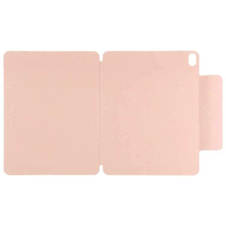 For iPad Air 13 2026 / 2025 / 2024 Double-sided Clip Fixed Buckle Magnetic PU Leather Smart Tablet Case