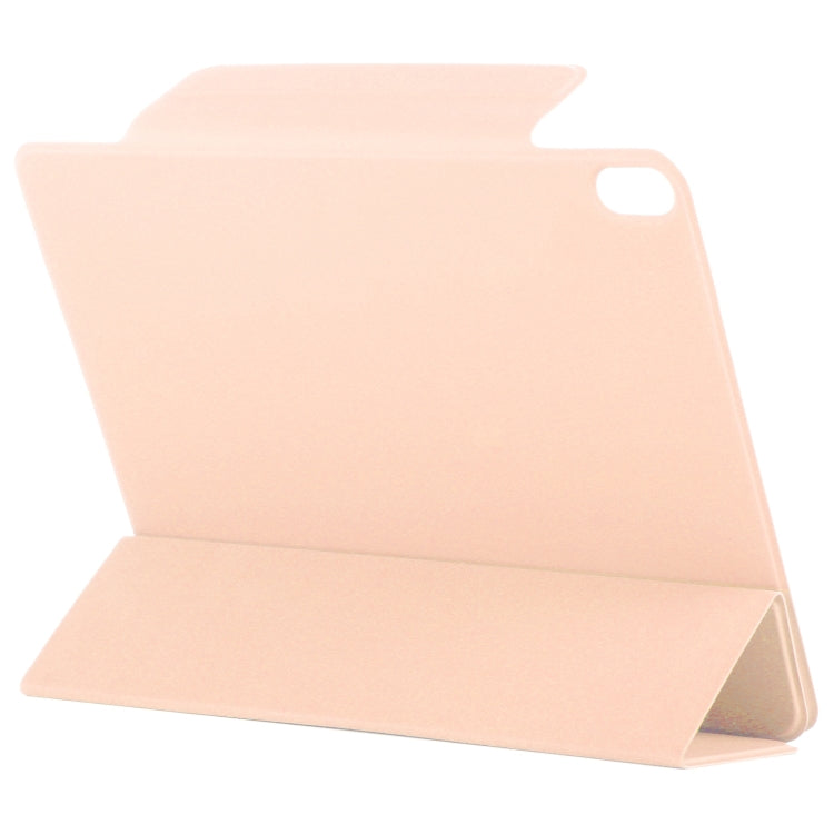 For iPad Air 13 2026 / 2025 / 2024 Double-sided Clip Fixed Buckle Magnetic PU Leather Smart Tablet Case