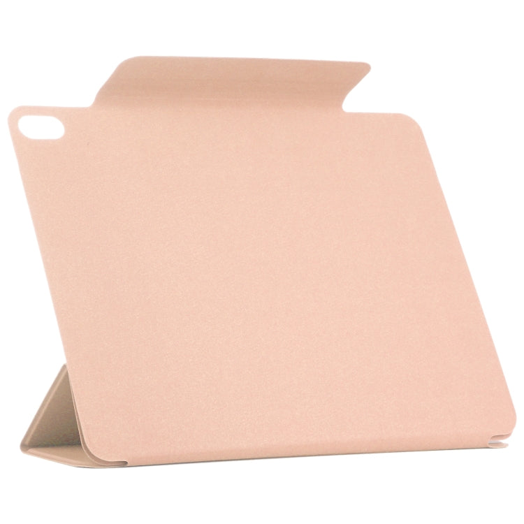 For iPad Air 13 2026 / 2025 / 2024 Double-sided Clip Fixed Buckle Magnetic PU Leather Smart Tablet Case