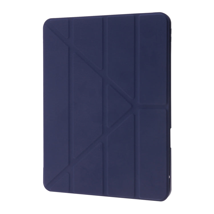 For iPad Air 11 2026 / 2025 / 2024 Deformation Transparent Acrylic Leather Tablet Case