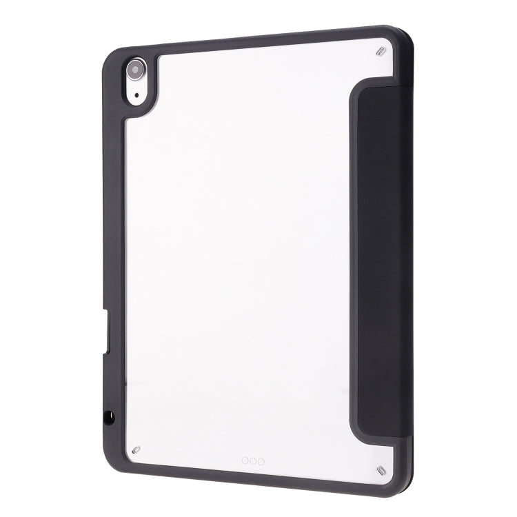 For iPad Air 11 2026 / 2025 / 2024 Deformation Transparent Acrylic Leather Tablet Case