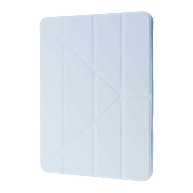 For iPad Air 11 2026 / 2025 / 2024 Deformation Transparent Acrylic Leather Tablet Case