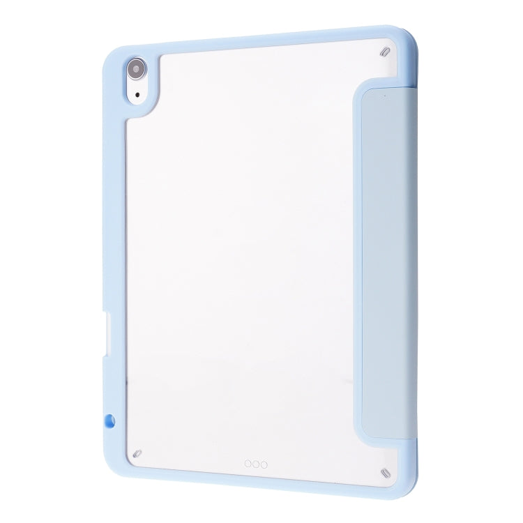 For iPad Air 11 2026 / 2025 / 2024 Deformation Transparent Acrylic Leather Tablet Case