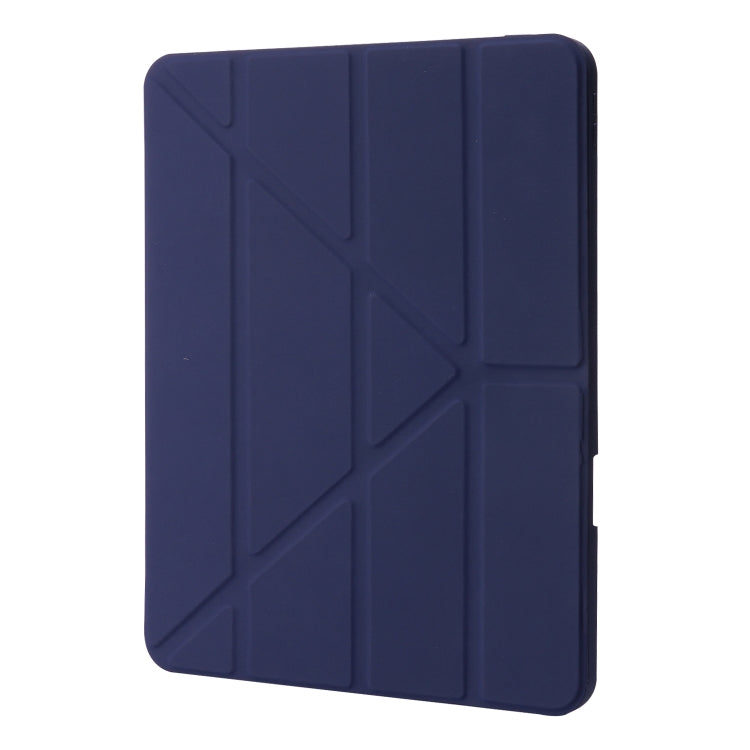 For iPad Pro 11 2025 / 2024 Deformation Transparent Acrylic Leather Tablet Case