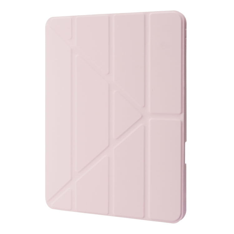 For iPad Pro 11 2025 / 2024 Deformation Transparent Acrylic Leather Tablet Case