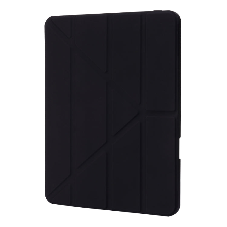 For iPad Pro 11 2025 / 2024 Deformation Transparent Acrylic Leather Tablet Case