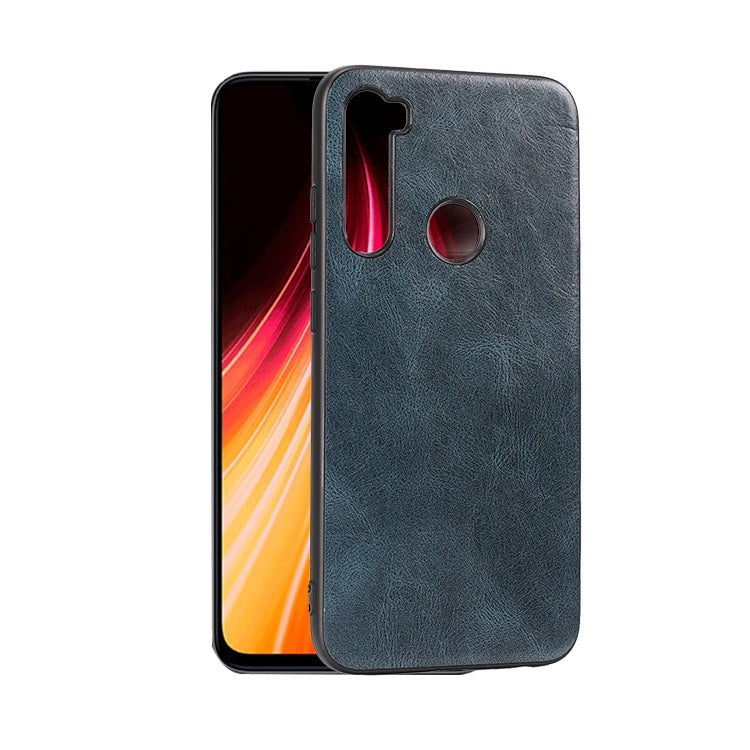 For Xiaomi Redmi Note 8 Crazy Horse Textured Calfskin PU+PC+TPU Case
