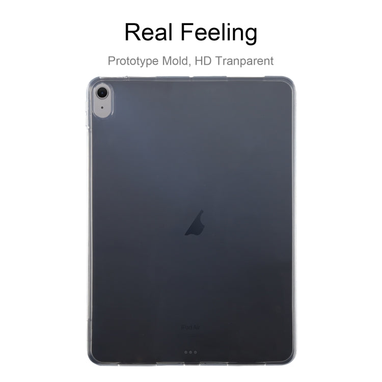 For iPad Air 11 2026 / 2025 / 2024 / 5 / 4 3mm HD Transparent TPU Tablet Case