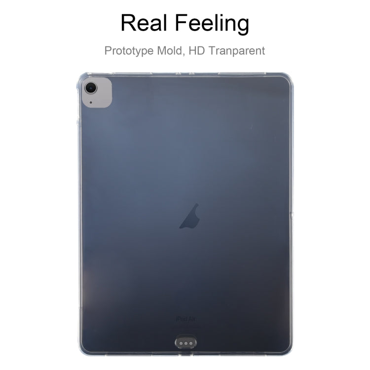 For iPad Air 13 2026 / 2025 / 2024 3mm HD Transparent TPU Tablet Case