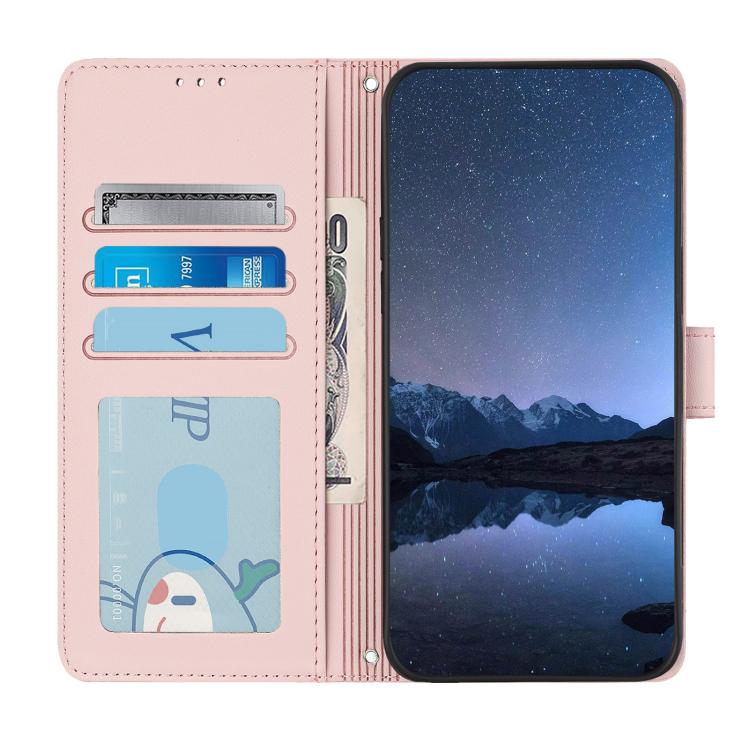 For Tecno Spark Slim 5G Cat Rat Embossed Pattern RFID Leather Phone Case with Lanyard