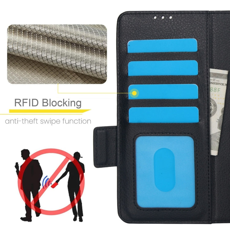 For Samsung Galaxy Z Fold4 Solid Color Multifunctional Folding Leather Phone Case with Pen Slot