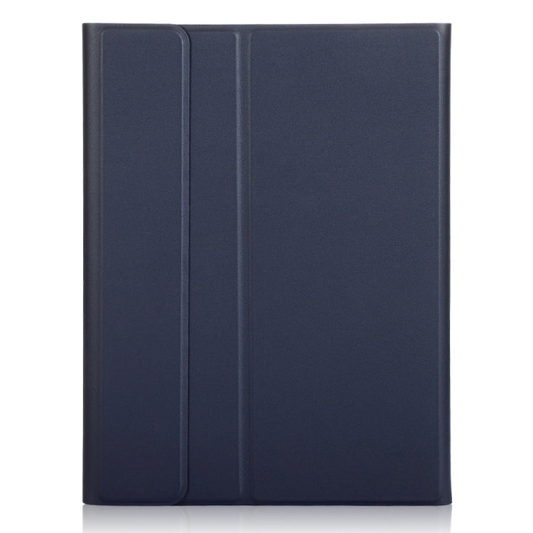 For iPad Pro 11 2024 A13B-A Lambskin Texture Bluetooth Touch Square Keyboard Leather Tablet Case with Pen Slot