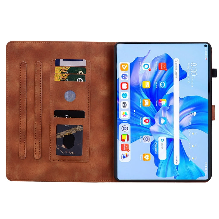 For Huawei MatePad Pro 11 2022 Lily Embossed Leather Tablet Case
