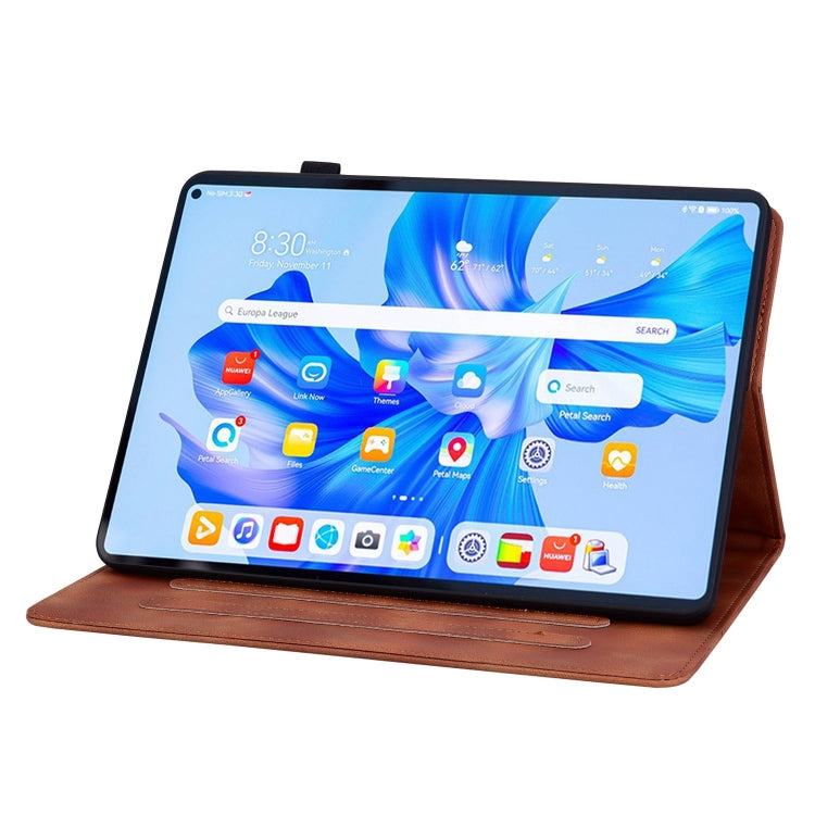 For Huawei MatePad Pro 11 2022 Lily Embossed Leather Tablet Case