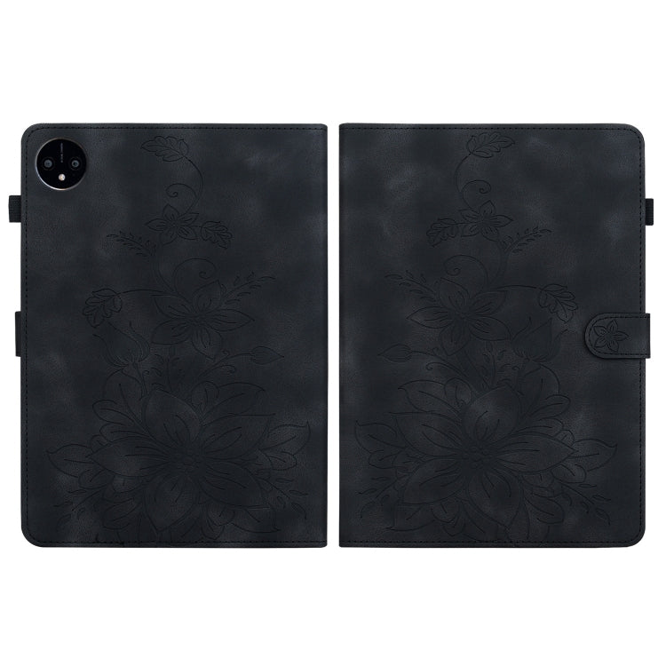 For Huawei MatePad Pro 11 2022 Lily Embossed Leather Tablet Case