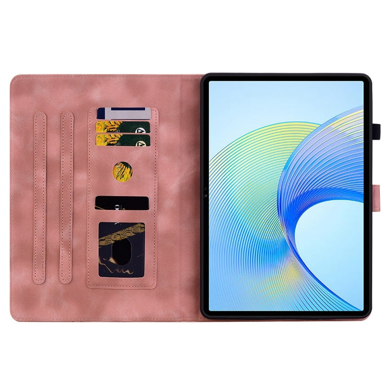 For Honor Pad X8 Pro / X9 2023 Lily Embossed Leather Tablet Case