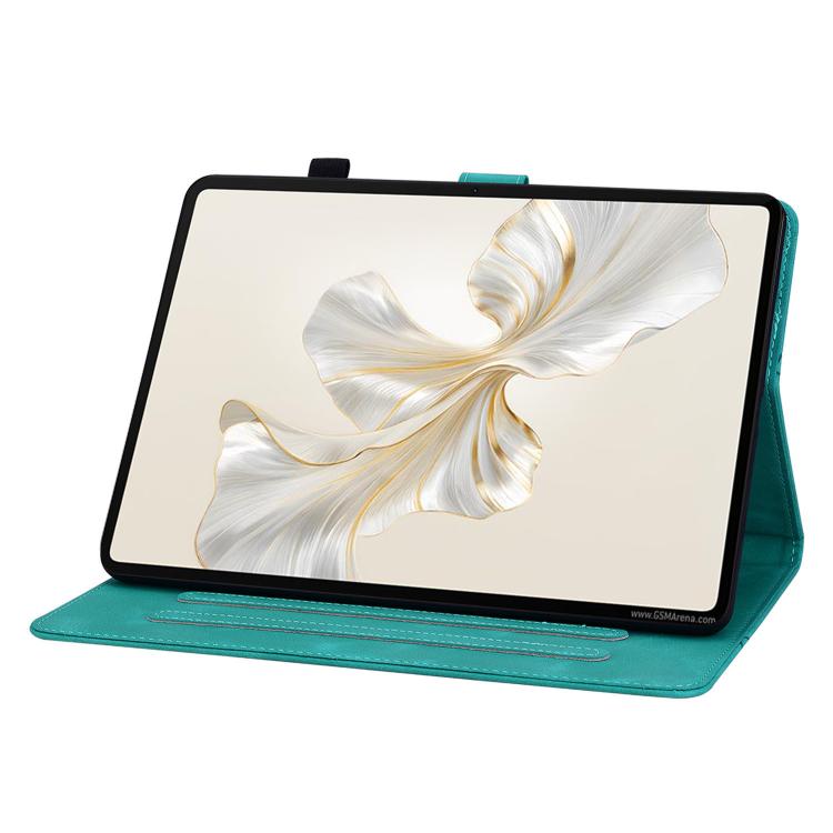For Honor Pad X9a Lily Embossed Leather Tablet Case