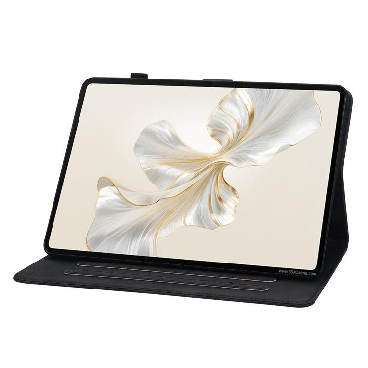 For Honor Pad X9a Lily Embossed Leather Tablet Case