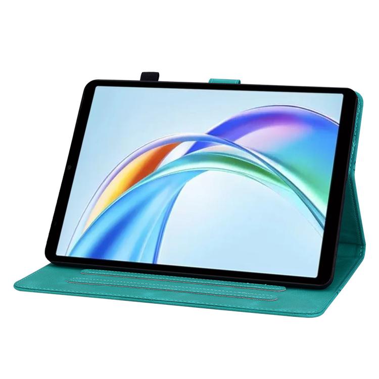 For Honor Pad X7 Lily Embossed Leather Tablet Case