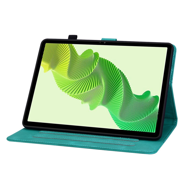 For Realme Pad 2 11.5 Lily Embossed Leather Tablet Case