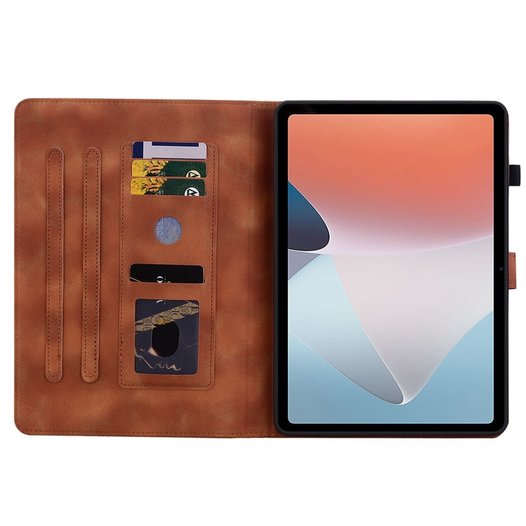 For OPPO Pad Air Lily Embossed Leather Tablet Case