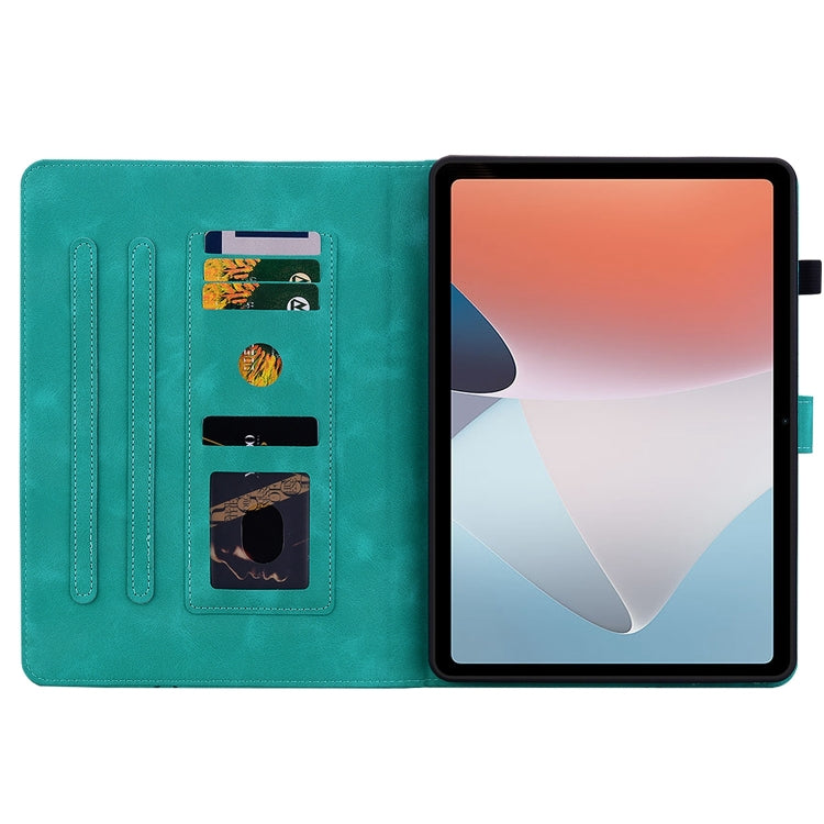For OPPO Pad Air Lily Embossed Leather Tablet Case