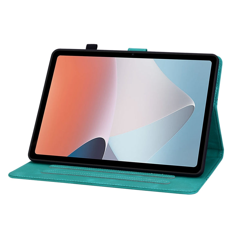 For OPPO Pad Air Lily Embossed Leather Tablet Case