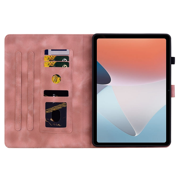 For OPPO Pad Air Lily Embossed Leather Tablet Case