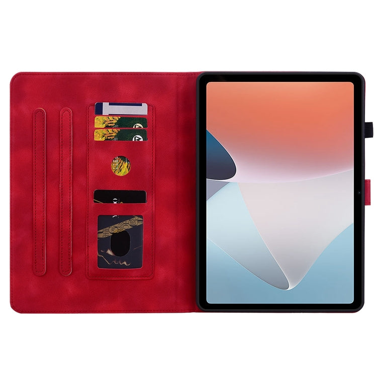 For OPPO Pad Air Lily Embossed Leather Tablet Case