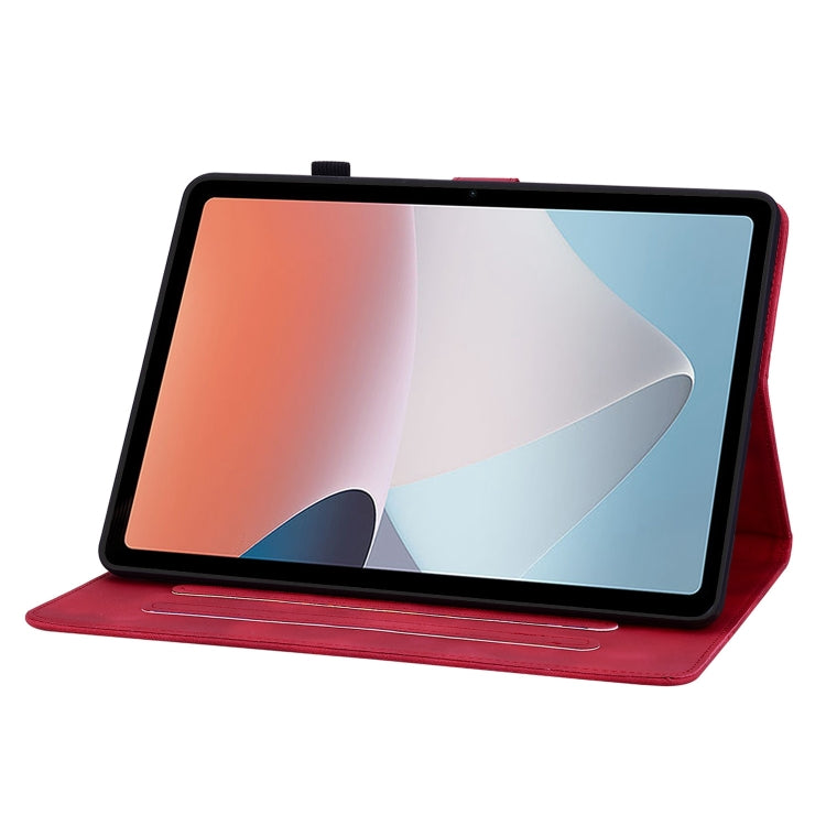 For OPPO Pad Air Lily Embossed Leather Tablet Case
