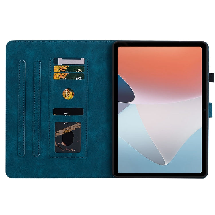 For OPPO Pad Air Lily Embossed Leather Tablet Case