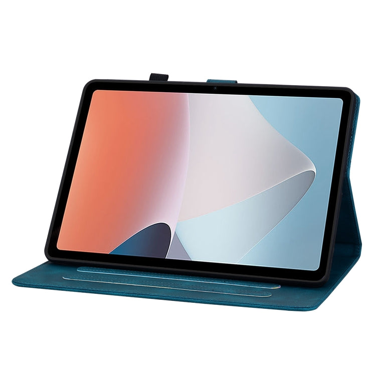 For OPPO Pad Air Lily Embossed Leather Tablet Case
