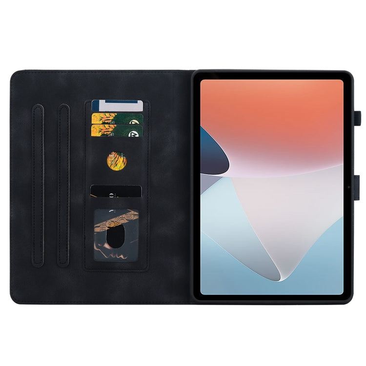 For OPPO Pad Air Lily Embossed Leather Tablet Case