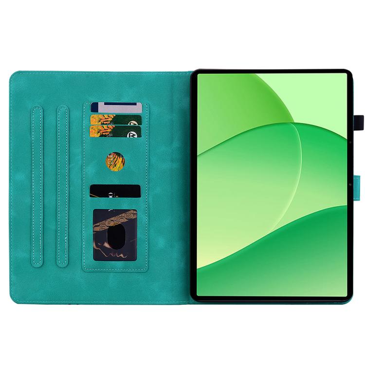 For OPPO Pad SE 11 inch Lily Embossed Leather Tablet Case