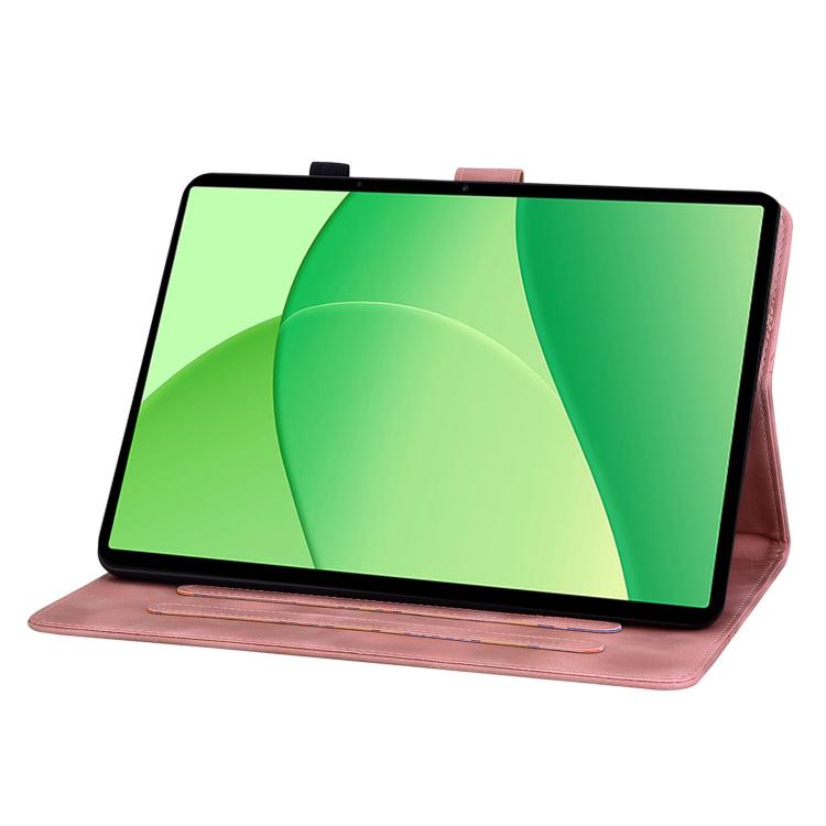 For OPPO Pad SE 11 inch Lily Embossed Leather Tablet Case