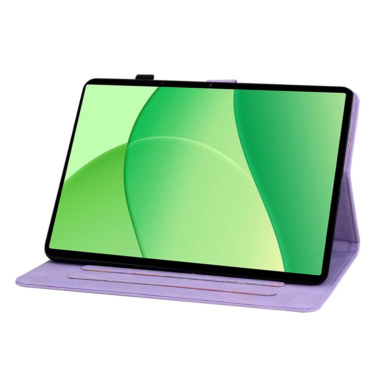 For OPPO Pad SE 11 inch Lily Embossed Leather Tablet Case