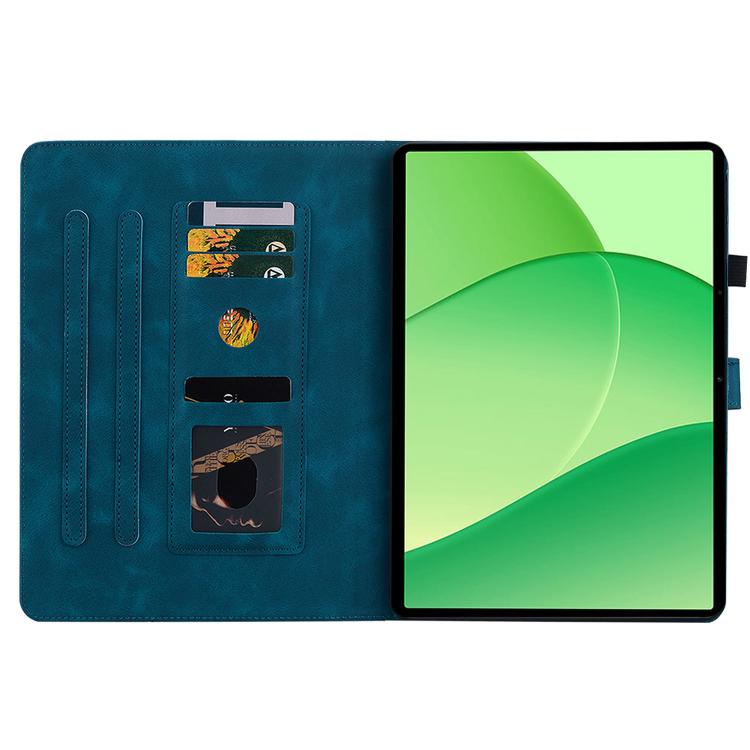 For OPPO Pad SE 11 inch Lily Embossed Leather Tablet Case