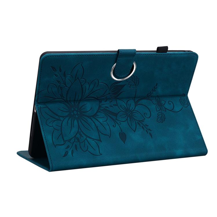 For OPPO Pad SE 11 inch Lily Embossed Leather Tablet Case