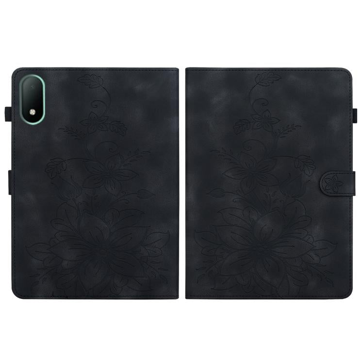 For OPPO Pad Mini 8.8 inch 2026 Lily Embossed Leather Tablet Case
